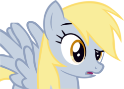 Size: 1399x1007 | Tagged: safe, artist:a01421, derpy hooves, pony, g4, female, open mouth, simple background, solo, spread wings, transparent background, underp, vector, wings