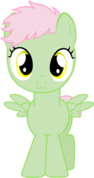 Size: 547x1031 | Tagged: safe, artist:chipmagnum, oc, oc only, pegasus, pony, g4, female, filly, simple background, solo, transparent background, vector