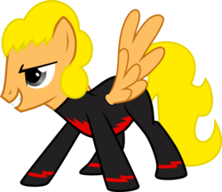 Size: 1283x1108 | Tagged: safe, artist:chipmagnum, oc, oc only, pegasus, pony, g4, clothes, flight suit, male, simple background, solo, stallion, transparent background, vector
