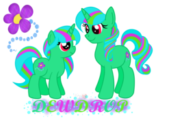 Size: 1271x879 | Tagged: safe, artist:mylittlepon3lov3, oc, oc:dewdrop, pony, unicorn, female, filly, mare, needs more saturation, reference sheet, simple background, transparent background