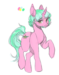 Size: 2142x2695 | Tagged: artist needed, safe, oc, oc only, pony, unicorn, female, high res, looking at you, mare, simple background, solo, white background