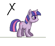 Size: 180x150 | Tagged: safe, artist:yunlongchen, twilight sparkle, pony, unicorn, g4, animated, female, gif, gif for breezies, loop, mare, picture for breezies, simple background, solo, swipe, transparent background