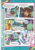 Size: 1654x2339 | Tagged: safe, gallus, huckleberry, ocellus, sandbar, silverstream, smolder, yona, changedling, changeling, classical hippogriff, dragon, griffon, hippogriff, pony, yak, g4, comic, dragoness, female, friendship student, magazine scan, student six, teenager, underwater memories