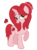 Size: 544x736 | Tagged: safe, artist:talentspark, oc, oc only, oc:rosevelt, pony, unicorn, female, mare, simple background, solo, transparent background