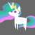 Size: 5000x5000 | Tagged: safe, artist:seriousweasle, princess celestia, pony, g4, absurd resolution, female, pointy ponies, solo