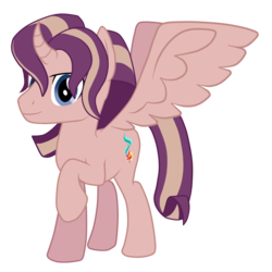 Size: 2200x2200 | Tagged: safe, artist:syforcewindlight, derpibooru exclusive, oc, oc only, oc:shimmering spectacle, alicorn, pony, alicorn oc, high res, magical lesbian spawn, magical threesome spawn, male, offspring, simple background, solo, stallion, transparent background