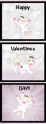 Size: 1200x3241 | Tagged: safe, artist:zobaloba, oc, oc:jiu jiu, pegasus, pony, comic, comic panel, comic strip, commission, cute, happy, heart, holiday, solo, valentine's day, ych example, ych result