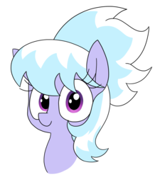 Size: 1104x1224 | Tagged: safe, artist:wafflecakes, cloudchaser, pony, g4, bust, cute, cutechaser, female, portrait, simple background, solo, transparent background