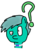 Size: 805x1080 | Tagged: safe, artist:spaghettido, oc, oc only, oc:frost spark, pony, bowtie, bust, puzzled, question mark, simple, simple background, solo, transparent background