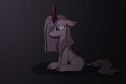 Size: 3000x2000 | Tagged: safe, anonymous artist, pinkie pie, kirin, g4, sounds of silence, dark, female, high res, kirin pinkie, kirin-ified, pinkamena diane pie, sad, solo, species swap