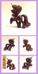 Size: 2400x4600 | Tagged: safe, artist:xofox, starlight glimmer, pony, unicorn, g4, craft, female, sculpture, solo, traditional art, wood