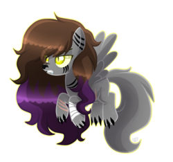 Size: 1480x1386 | Tagged: safe, artist:sugaryicecreammlp, oc, oc only, oc:cloud, hengstwolf, pony, werewolf, simple background, solo, transparent background
