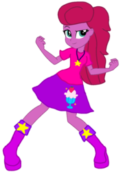 Size: 762x1080 | Tagged: safe, artist:徐詩珮, oc, oc:betty pop, equestria girls, g4, equestria girls-ified, magical lesbian spawn, next generation, offspring, parent:glitter drops, parent:tempest shadow, parents:glittershadow, simple background, transparent background