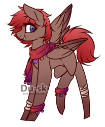 Size: 528x639 | Tagged: safe, artist:du-sk, oc, oc only, pegasus, pony, female, mare, raised leg, simple background, solo, transparent background