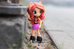 Size: 6000x4000 | Tagged: safe, artist:artofmagicpoland, sunset shimmer, equestria girls, g4, my little pony equestria girls: better together, clothes, doll, equestria girls minis, female, skirt, solo, toy