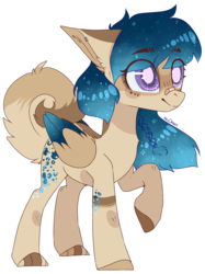 Size: 1280x1707 | Tagged: safe, artist:akiiichaos, oc, oc only, pegasus, pony, bandaid, bandaid on nose, dog tail, female, mare, simple background, solo, transparent background