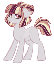 Size: 1024x1212 | Tagged: safe, artist:azure-art-wave, oc, oc only, earth pony, pony, deviantart watermark, female, mare, obtrusive watermark, simple background, solo, transparent background, watermark