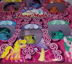 Size: 2310x2043 | Tagged: safe, earth pony, pony, bootleg, bow, castle, cheap, doll, female, figure, forest, glitter, high res, irl, knockoffs, mare, mythology, photo, princess, the princess pony myths, toy, tree, unshorn fetlocks