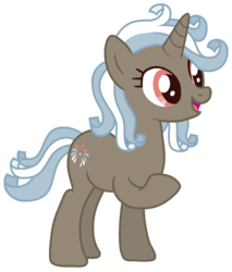 Size: 1288x1512 | Tagged: safe, artist:razorbladetheunicron, oc, oc only, oc:charred sapphire, pony, unicorn, lateverse, adopted, alternate universe, base used, cutie mark, female, mare, next generation, parent:amethyst star, parent:spike, simple background, solo, transparent background