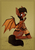 Size: 1329x1904 | Tagged: safe, artist:koviry, oc, oc only, oc:anhur, bat pony, pony, clothes, noose, solo