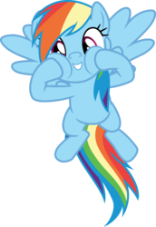 Size: 3000x4367 | Tagged: safe, artist:cloudy glow, rainbow dash, pegasus, pony, daring done?, g4, .ai available, cute, dashabetes, female, mare, simple background, solo, squishy cheeks, transparent background, vector