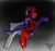 Size: 1171x1093 | Tagged: safe, artist:trefoiler, oc, oc only, oc:maggy, earth pony, magnet pony, pony, cape, clothes, crossover, female, gradient background, helmet, magneto, mare, marvel, x-men