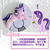 Size: 640x640 | Tagged: safe, starlight glimmer, pony, unicorn, g4, china, china ponycon, chinese, eating, exclamation point, female, irl, mare, photo, plushie