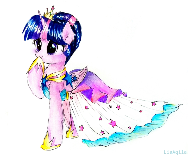 princess twilight sparkle wedding dress