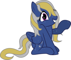 Size: 1113x939 | Tagged: safe, artist:chipmagnum, oc, oc only, pegasus, pony, g4, female, mare, one eye closed, simple background, solo, transparent background, wink