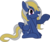 Size: 1113x939 | Tagged: safe, artist:chipmagnum, oc, oc only, pegasus, pony, g4, female, mare, one eye closed, simple background, solo, transparent background, wink