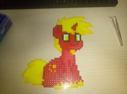 Size: 4208x3120 | Tagged: safe, oc, oc only, alicorn, pony, pony town, china, creation, irl, nation ponies, national flag, photo, ponified