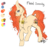 Size: 2629x2451 | Tagged: safe, artist:pastiepup, oc, oc only, oc:floral serenity, earth pony, pony, earth, flower, high res, piercing, ponysona, reference sheet, simple background, solo, tattoo, transparent background