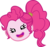Size: 778x732 | Tagged: safe, artist:anime-equestria, derpibooru exclusive, pinkie pie, equestria girls, g4, game stream, my little pony equestria girls: better together, adorable face, alternate hairstyle, cute, daaaaaaaaaaaw, diapinkes, emoji, female, happy, head only, open mouth, ponk, ponytail, simple background, smiling, solo