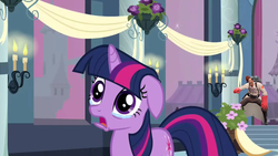 Size: 1280x720 | Tagged: safe, edit, edited screencap, screencap, twilight sparkle, pony, a canterlot wedding, g4, crying, laughing, medic, medic (tf2), medic laughs at your suffering, sad, schadenfreude, team fortress 2