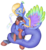 Size: 3165x3404 | Tagged: safe, artist:cha-squared, oc, oc:precious feather, oc:sketchy dupe, bird, lamia, original species, peacock, pony, clothes, coiling, coils, commission, duo, green eyes, high res, hypnosis, hypnotized, lamiafied, pants, simple background, singing, species swap, tongue out, transparent background