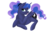 Size: 1084x720 | Tagged: safe, artist:sweetkllrvane, princess luna, alicorn, pony, g4, alternate hairstyle, female, mare, ponytail, simple background, solo, tongue out, transparent background