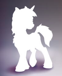 Size: 2383x2931 | Tagged: safe, alternate version, artist:xbi, shining armor, pony, unicorn, g4, high res, horn, invisible stallion, male, silhouette, solo, stallion, transparent, transparent flesh, transparent horn, transparent mane