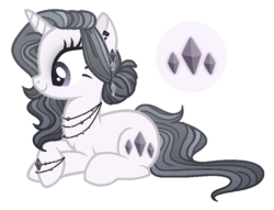 Size: 850x648 | Tagged: safe, artist:at--ease, oc, oc only, pony, unicorn, female, mare, offspring, parent:fancypants, parent:rarity, parents:raripants, prone, simple background, solo, transparent background