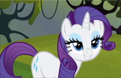 Size: 1467x940 | Tagged: safe, screencap, rarity, pony, unicorn, g4, spike at your service, beautiful, cropped, cute, cutie mark, female, grin, lidded eyes, mare, raribetes, smiling, solo, teeth