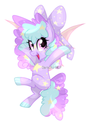 Size: 1973x2701 | Tagged: safe, artist:darkjillmlp123, oc, oc only, bat pony, pony, bow, female, hair bow, mare, simple background, solo, transparent background