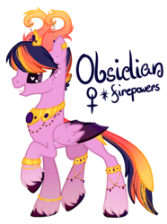 Size: 814x1092 | Tagged: safe, artist:cat-ria, artist:melodysweetheart, edit, oc, oc only, oc:obsidian, changedling, changeling, changepony, hybrid, antlers, base used, female, heart eyes, hybrid wings, interspecies offspring, offspring, parent:thorax, parent:twilight sparkle, parents:twirax, simple background, smiling, solo, text, transparent background, unshorn fetlocks, wingding eyes