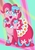 Size: 850x1200 | Tagged: safe, artist:mintmango, pinkie pie, earth pony, pony, g4, bipedal, bow, clothes, colored pupils, cute, diapinkes, dress, female, gala dress, open mouth, solo