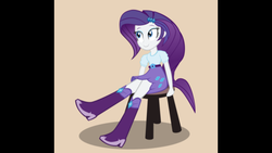 Size: 2208x1242 | Tagged: safe, artist:magerblutooth, rarity, equestria girls, g4, boots, cute, female, raribetes, shoes, solo