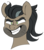 Size: 1722x1945 | Tagged: safe, artist:taaffeiite, derpibooru exclusive, doctor caballeron, earth pony, pony, g4, bust, colored sketch, evil grin, grin, male, request, scrunchy face, simple background, sketch, smiling, solo, stallion, transparent background