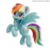Size: 2176x2176 | Tagged: safe, artist:therealdjthed, rainbow dash, pegasus, pony, g4, 3d, 3d model, blender, blender cycles, cute, cycles render, female, flying, high res, mare, model:djthed, patreon, patreon logo, simple background, solo, transparent background, wings
