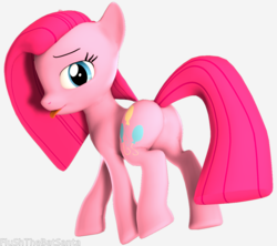 Size: 2044x1814 | Tagged: safe, artist:flushthebatsanta, pinkie pie, earth pony, pony, g4, 3d, balloonbutt, butt, female, looking at you, mare, pinkamena diane pie, plot, silly, source filmmaker, tongue out
