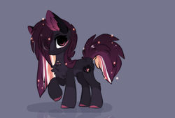 Size: 1024x692 | Tagged: safe, artist:php146, oc, oc only, oc:ayaka, earth pony, pony, alternate design, chest fluff, eye clipping through hair, female, mare, ponified, solo, species swap