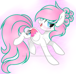 Size: 600x585 | Tagged: safe, artist:angelamusic13, edit, oc, oc only, oc:angela music, pegasus, pony, base used, deviantart watermark, female, mare, obtrusive watermark, solo, two toned wings, watermark
