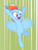 Size: 706x925 | Tagged: safe, screencap, rainbow dash, pegasus, pony, flight to the finish, g4, my little pony: friendship is magic, cropped, faic, female, flapping, flying, mare, open mouth