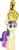 Size: 4108x10858 | Tagged: safe, artist:cyanlightning, bon bon, sweetie drops, earth pony, pony, g4, .svg available, :c, absurd resolution, adorabon, angry, bon bon is not amused, clothes, cute, ear fluff, female, foam finger, frown, glare, hand, hat, mare, simple background, solo, transparent background, unamused, vector